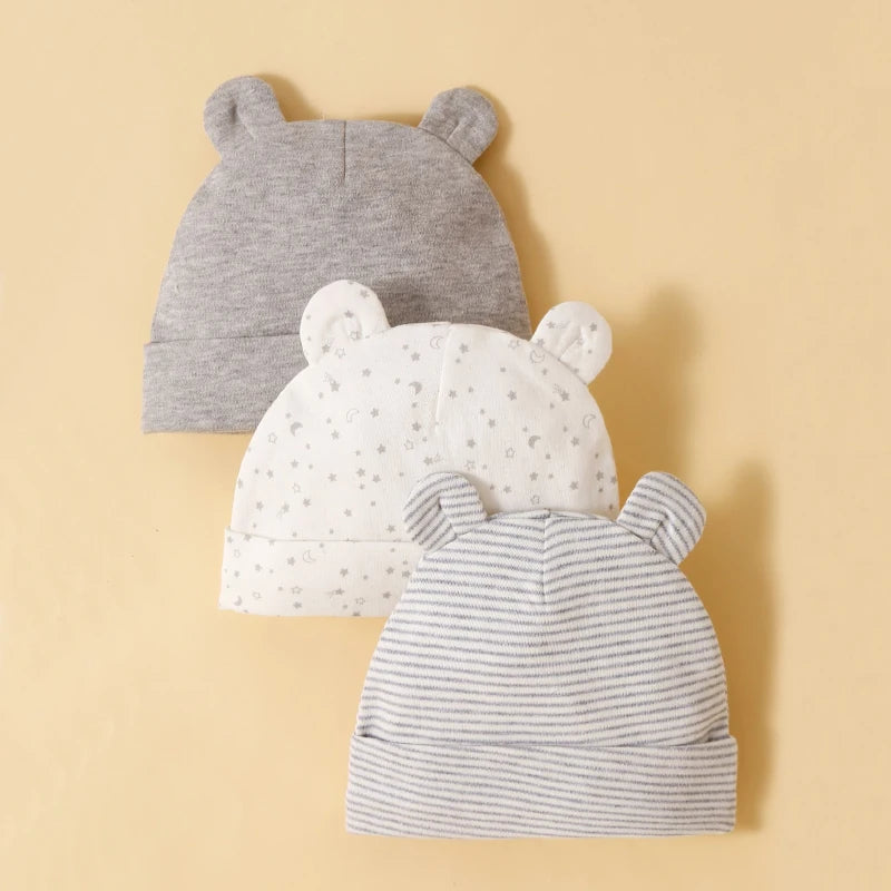 Bonnet bébé naissance | Doux en coton confort et chaleur dès la naissance