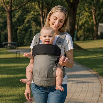 porte bebe en promade