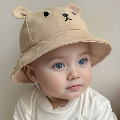 Chapeau bébé garçon camel