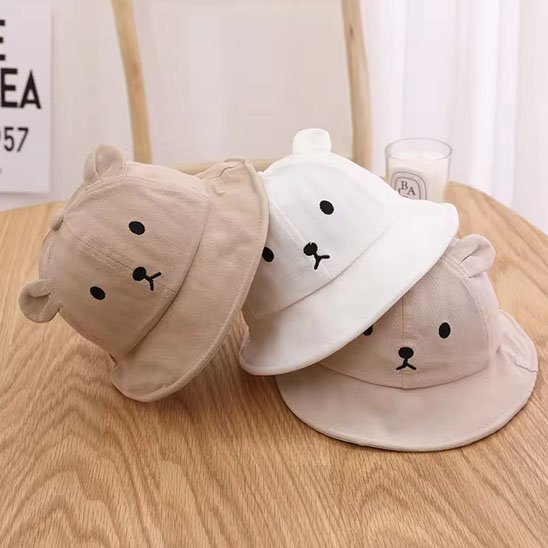 Chapeau bébé garçon couleur neutre