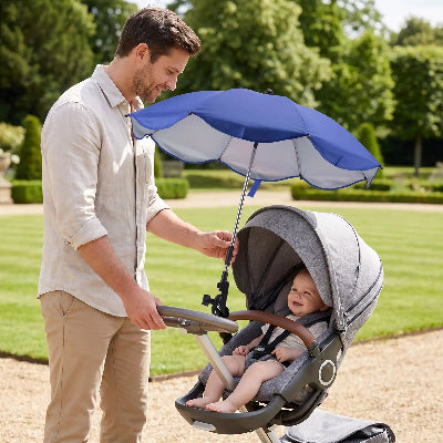 Papa fixe ombrelles poussettes pour bebe