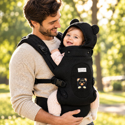 Porte bébé homme physiologique papa n a plus mal au dos