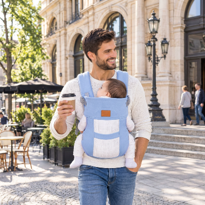 Porte bébé ergonomique 2 ans mains libre