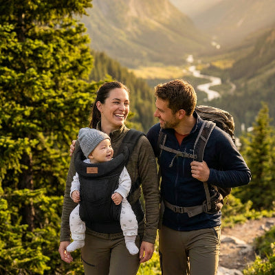 Porte bébé nourrisson pour des randonnées familiales