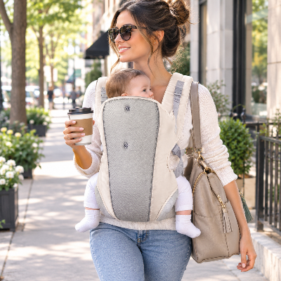Porte bebe nouveau ne maman citadine confortable