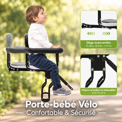 Porte bebe velo bebe confortable