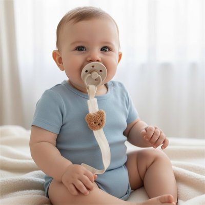 Attache tetine bebe calme