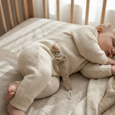 attache tetine doudou bebe endormit