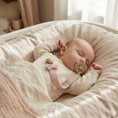 attache tetine doudou bebe fait la sieste