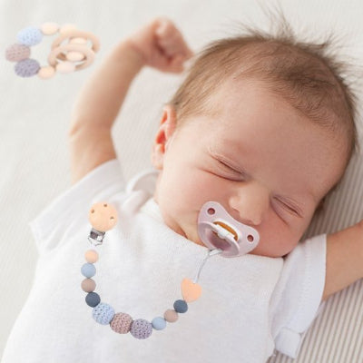 Attache tétine laisse bébé confortable