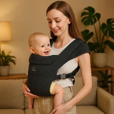 au salon en porte bebe