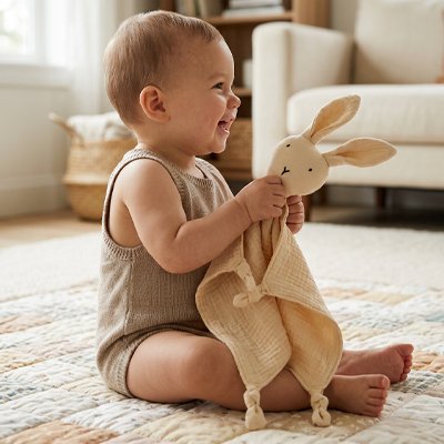 Avec Doudou lapin votre bébé est en paix