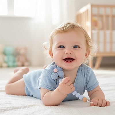 Bébé adore Attache tetine en silicone