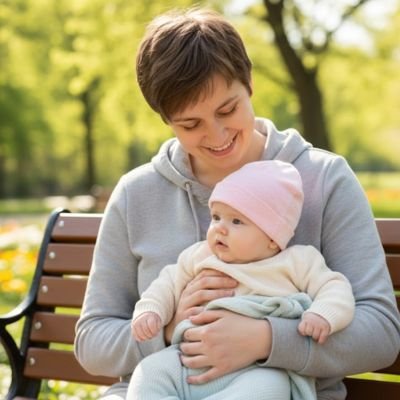 Bonnet bébé fille pour proteger la tete au parc
