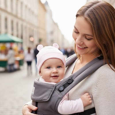 Bonnet bebe naissance maman porte son bebe 