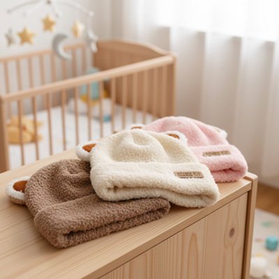 Bonnet bebe pratique pour été automne et hiver