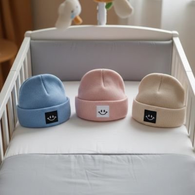 Bonnet pour bebe automne hiver