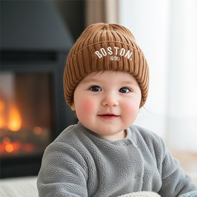 Bonnet pour bebe ravis au chaud