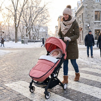chanceliere bebe maman en pleine rue