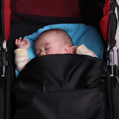 Chanceliere poussette bébé dort en confiance