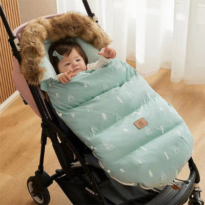 Chanceliere poussette protège bébé hiver