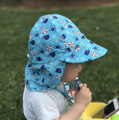 chapeau bebe anti uv bebe heureux d etre protege