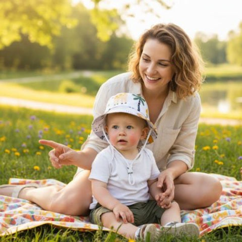 Chapeau bebe protège votre bebe