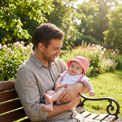 Chapeau bébé | Coton Gaufré pour les tout-petits 3 à 12 mois