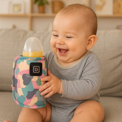 Chauffe biberon portable fait le bonheur de bébé