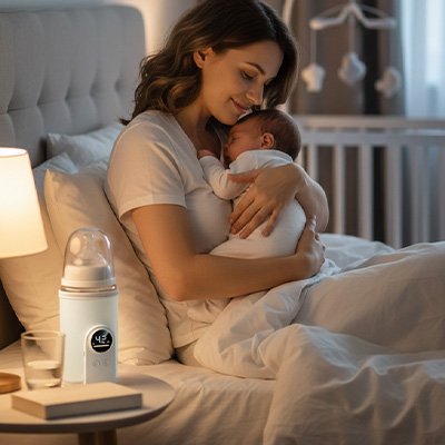 Chauffe biberon portable nuit paisible