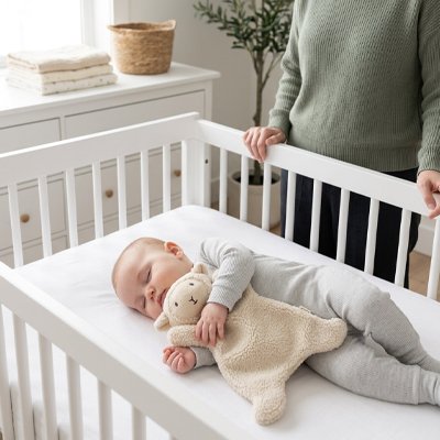 Doudou bebe accompagner dans son sommeil