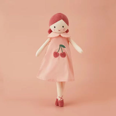 Doudou bébé fille peluche de compagnie