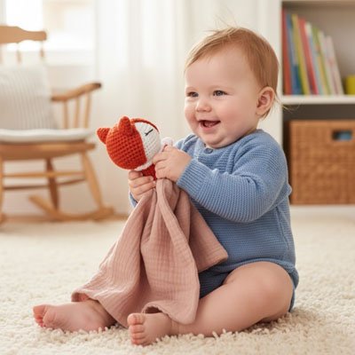 Doudou fille adorable