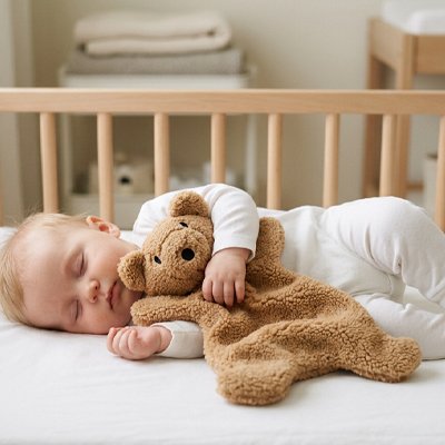 Doudou rend paisible le sommeil de bébé