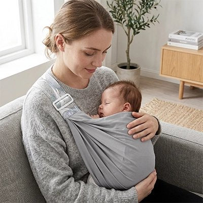 Echarpe de portage bébé position physiologique pour bébé