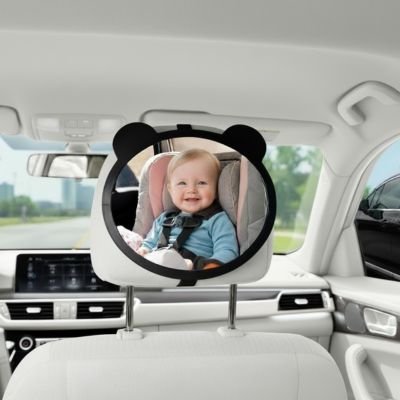 Miroir voiture bébé attacher a l appui tete