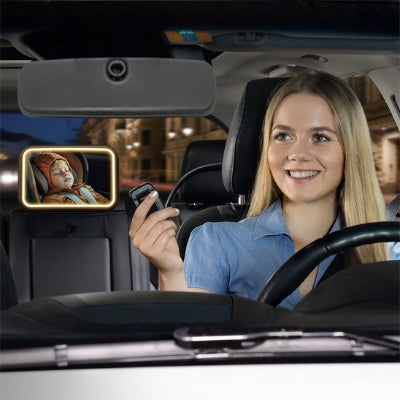 Miroir voiture bebe avec telecommande