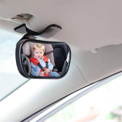 Miroir voiture bebe heureux