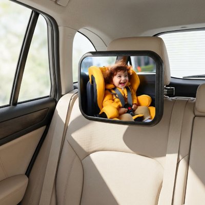 Miroir voiture pour bebe joyeux