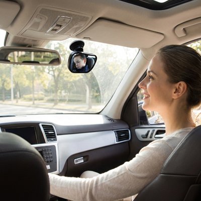 Miroir voiture pour bebe paisible maman heureuse