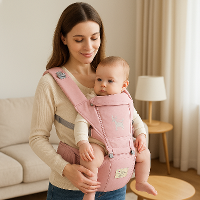 porte bebe dans le salon