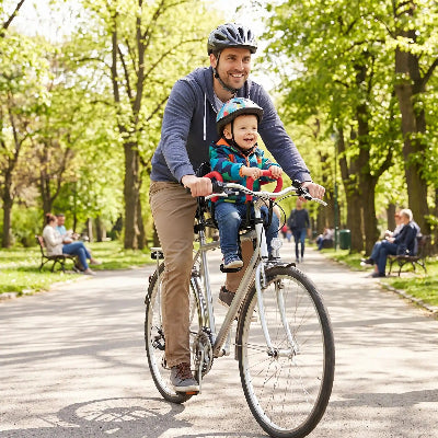 porte bebe en velo confortable
