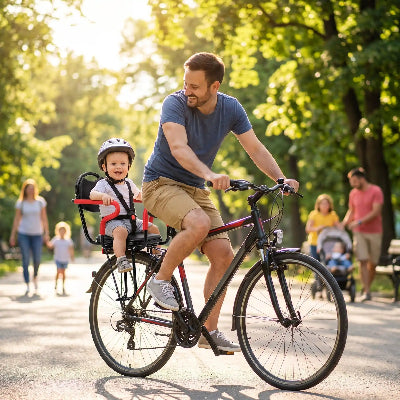 porte bebe en velo moments sereins