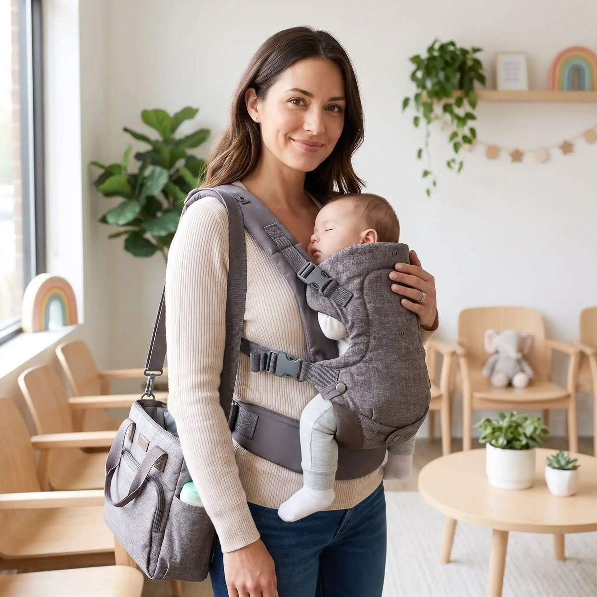 porte bebe physiolgique naissance securisé