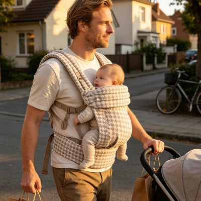 porte bebe physiologique et evolutif portage partager entre parent