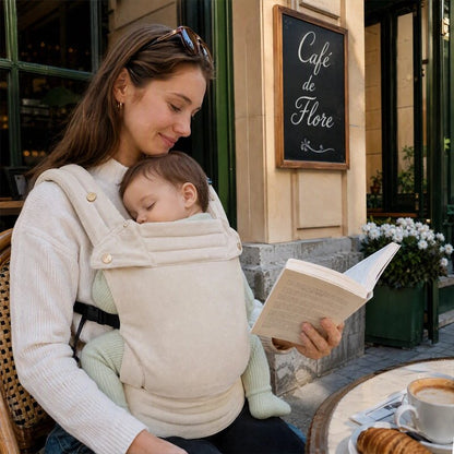 Porte bébé physiologique pour vos passe temps