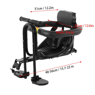 porte bebe velo noir
