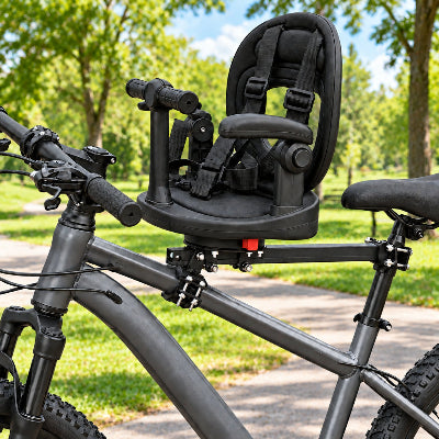 porte velo bebe avant noir universel