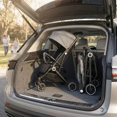 poussette facile a transporter