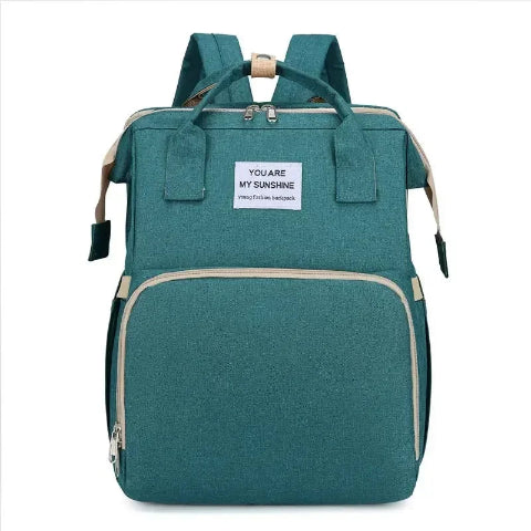 sac à langer dos vert